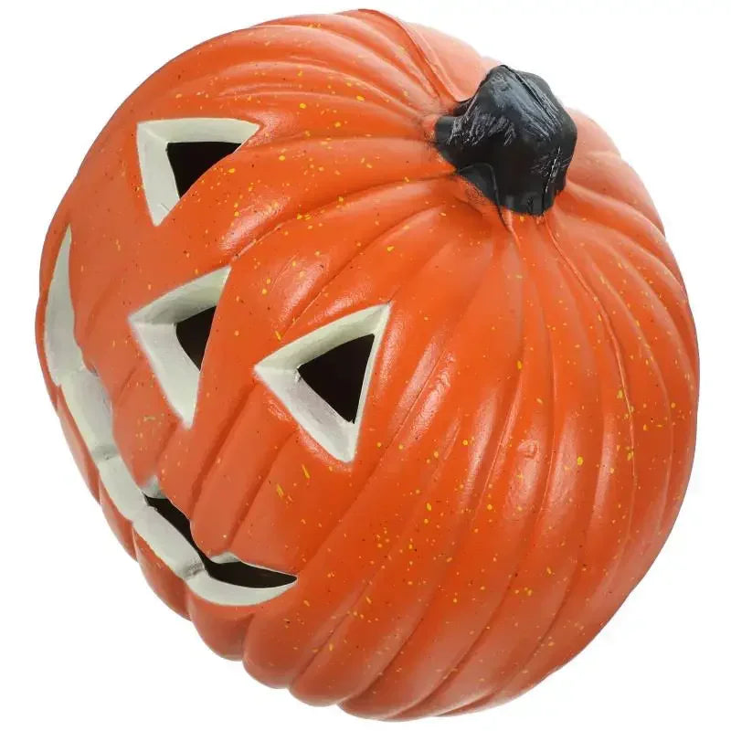 Lanterne Citrouille Décorative Halloween - Lumière LED à Piles, Décoration Intérieur/Extérieur
